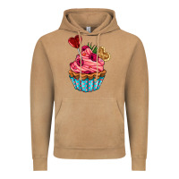 Vintage Camel valentines day cupcake Vintage Hoodie - AdoDesignShop
