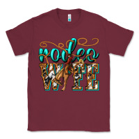 Burgundy rodeo wife western Classic Tee - texasbilliewilder