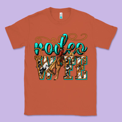Classic Tee rodeo wife western