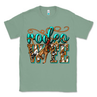Sage rodeo wife western Classic Tee - texasbilliewilder