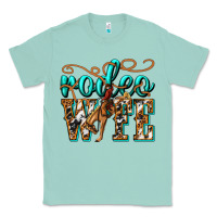 Seafoam rodeo wife western Classic Tee - texasbilliewilder