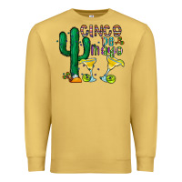 Antique Gold cinco de mayo cactus Premium Sweatshirt - CowhideDigitalArt