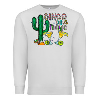 Dove Grey cinco de mayo cactus Premium Sweatshirt - CowhideDigitalArt
