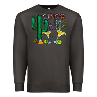 Smoke cinco de mayo cactus Premium Sweatshirt - CowhideDigitalArt
