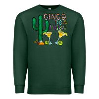 Sports Green cinco de mayo cactus Premium Sweatshirt - CowhideDigitalArt