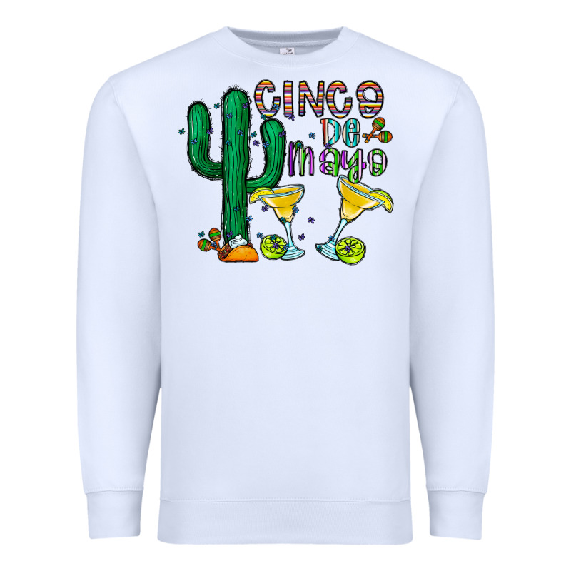 Cinco De Mayo Cactus Premium Sweatshirt by CowhideDigitalArt | Teevron