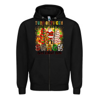Black torn between lookin' like a snack and eatin' one Zipper Hoodie - Zillion Design Studio