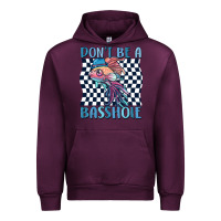 Mauve Wine dont be a basshole Urban Hoodie - MaliasSmallBusiness