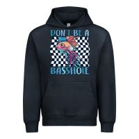 Navy dont be a basshole Urban Hoodie - MaliasSmallBusiness