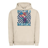 Pigment French Oak dont be a basshole Urban Hoodie - MaliasSmallBusiness