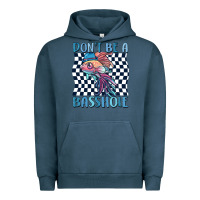 Pigment Midnight Navy dont be a basshole Urban Hoodie - MaliasSmallBusiness