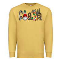 Antique Gold fiesta Premium Sweatshirt - CowhideDigitalArt
