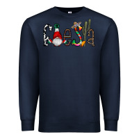 Navy fiesta Premium Sweatshirt - CowhideDigitalArt