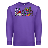 Purple fiesta Premium Sweatshirt - CowhideDigitalArt