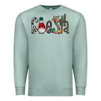 Seafoam fiesta Premium Sweatshirt - CowhideDigitalArt