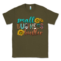 Army Green small business hustler Classic Tee - texasbilliewilder