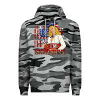 Slate Camo born free but now im expensive Premium Hoodie - NancyCooperArtShop