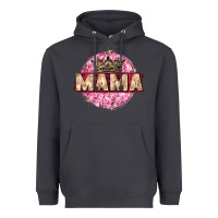 Smoke mama with round leopard Heavyweight Hoodie - Zillion Design Studio