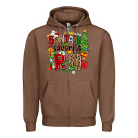 Chestnut santa's favorite rn Zipper Hoodie - Zillion Design Studio