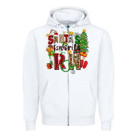 White santa's favorite rn Zipper Hoodie - Zillion Design Studio