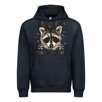 Navy sweet but will throw hands Urban Hoodie - MaliasSmallBusiness