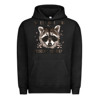 Pigment Black sweet but will throw hands Urban Hoodie - MaliasSmallBusiness
