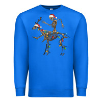 True Royal skeleton deer santa Premium Sweatshirt - FaDigitalArtStudio