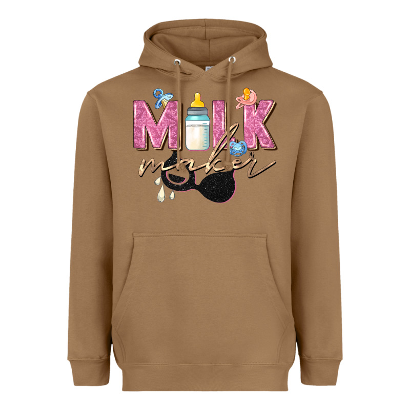 Milk Maker Heavyweight Hoodie by Zillion Design Studio | Teevron