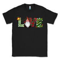 Black Christmas Love Gnome Classic Tee - RanaPortraitStore