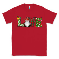 Red Christmas Love Gnome Classic Tee - RanaPortraitStore