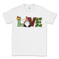 White Christmas Love Gnome Classic Tee - RanaPortraitStore