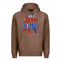 Chestnut boom bitch get out the way Premium Hoodie - NancyCooperArtShop