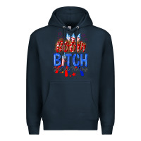 Navy boom bitch get out the way Premium Hoodie - NancyCooperArtShop