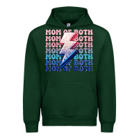 Forest Green mom of both boy and girl Urban Hoodie - MaliasSmallBusiness