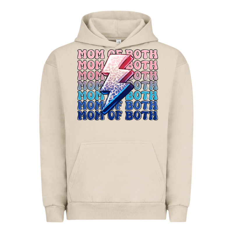 Mom Of Both Boy And Girl Urban Hoodie by MaliasSmallBusiness | Teevron