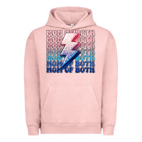 Pigment Salmon mom of both boy and girl Urban Hoodie - MaliasSmallBusiness