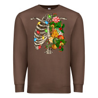 Chestnut skeleton chest christmas Premium Sweatshirt - FaDigitalArtStudio
