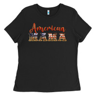 Black american mama Ladies Tee - BarkalooDesign