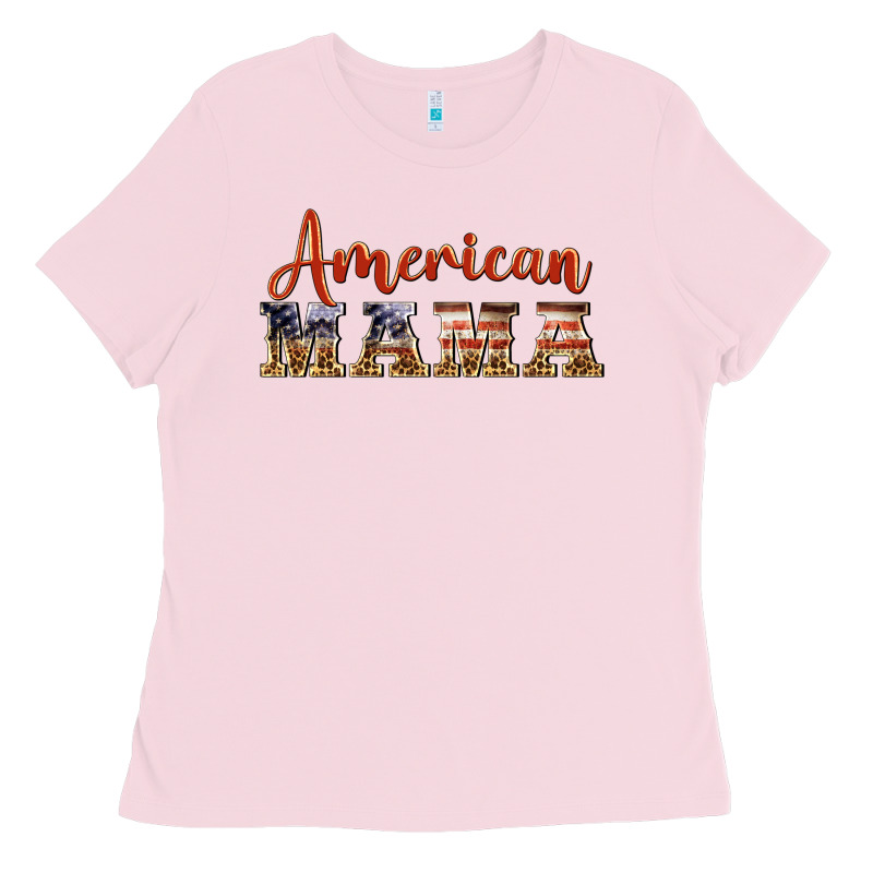 American Mama Ladies Tee by BarkalooDesign | Teevron