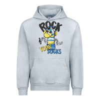 Heather Grey rock your Urban Hoodie - MaliasSmallBusiness