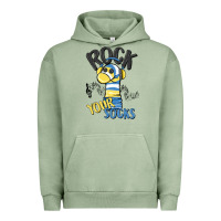 Pigment Oil Green rock your Urban Hoodie - MaliasSmallBusiness