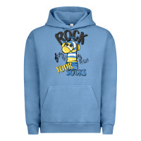 Pigment Pebble Blue rock your Urban Hoodie - MaliasSmallBusiness