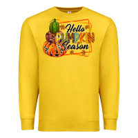 Lemon hello pumpkin season Premium Sweatshirt - RacoonDesign
