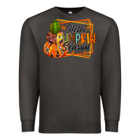 Smoke hello pumpkin season Premium Sweatshirt - RacoonDesign
