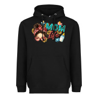 Black mom life Heavyweight Hoodie - Zillion Design Studio