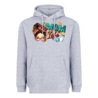 Heather Grey mom life Heavyweight Hoodie - Zillion Design Studio