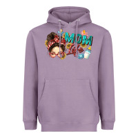 Lavender mom life Heavyweight Hoodie - Zillion Design Studio