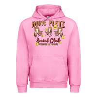 Fuchsia Pink glitter softball Urban Hoodie - MaliasSmallBusiness