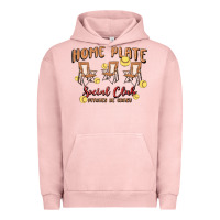 Pigment Salmon glitter softball Urban Hoodie - MaliasSmallBusiness