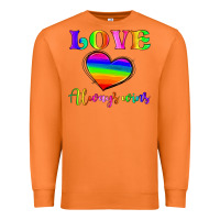 Carrot love always wins Premium Sweatshirt - HRA Design Shop